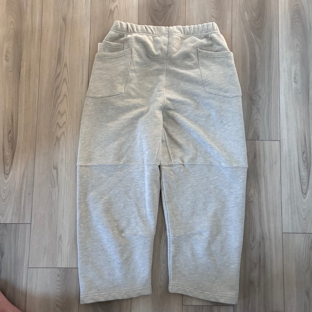 Free People FP Movement Hot Shot Sweatpants Heather Grey Large OB New - Picture 7 of 8